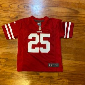 Little Kids 49er Jersey Sherman #25